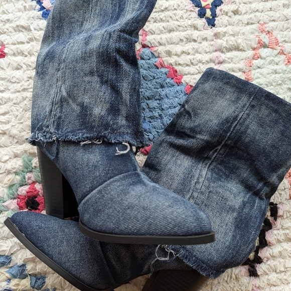 Denim Boots - Picture 2 of 3
